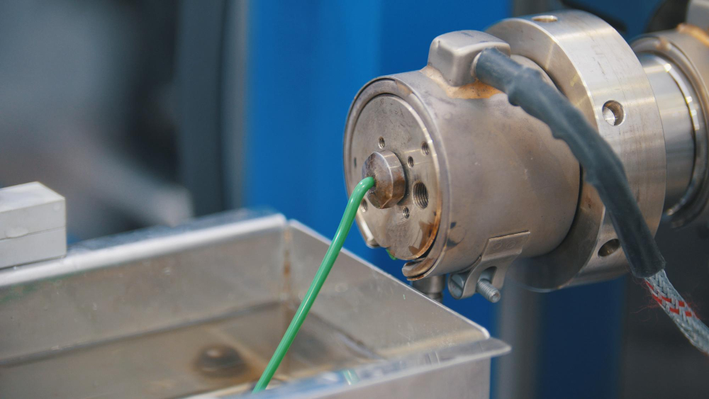 extrusion-manufacturing-line-extruder-close-up-view