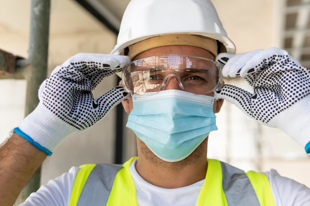 worker-wearing-safety-glasses-on-construction-site